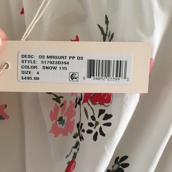 Rebecca Taylor Marguerite Floral Poplin Dress - Picture 7 of 8